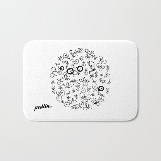 Bicycle World Bath Mat