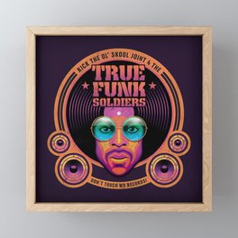 True Funk Soldiers 2 Framed Mini Art Print