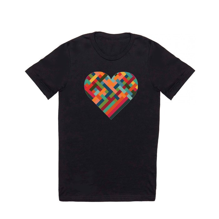 Weave Pattern T Shirt
