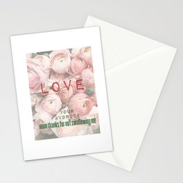 Mom Thanks For Not Swallowing Me Love Your Favorite Stationery Card