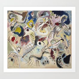 Wassily Kandinsky - Skizze Art Print