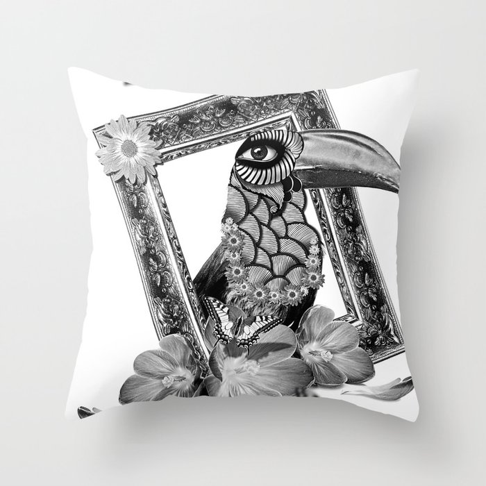 toucan Throw Pillow