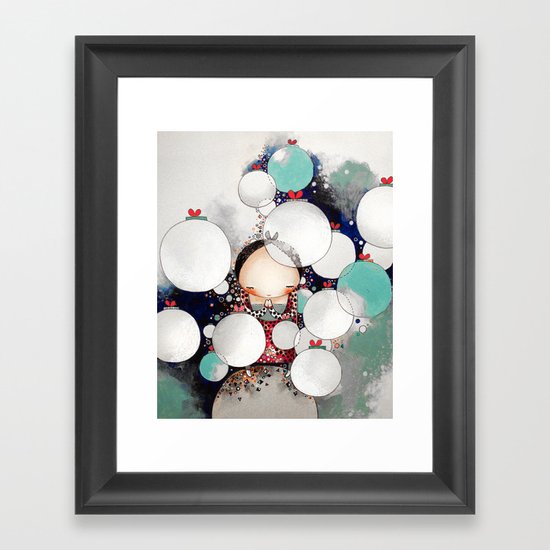 Make a Wish Framed Art Print