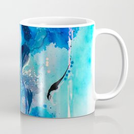 Blue Abstract Coffee Mug
