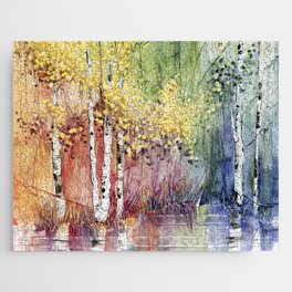 4 Season watercolor collection - summer Jigsaw Puzzle
