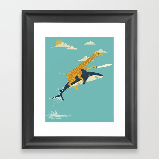 Onward! Framed Art Print