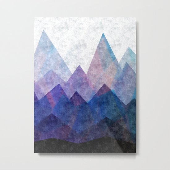 Fresh Peaks Metal Print