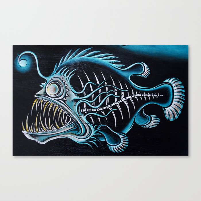 Beauty From The Dead Deep Canvas Print