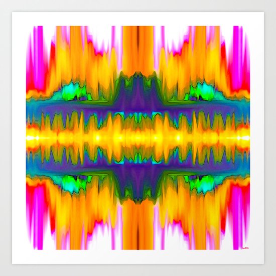 Infused Art Print