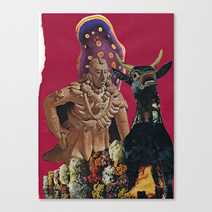 Sacrifice in Red Canvas Print