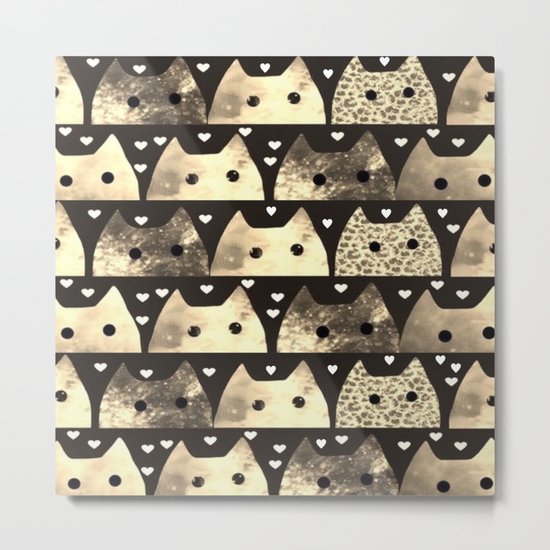 cats-183 Metal Print