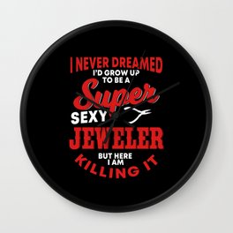 Jeweler Wall Clock