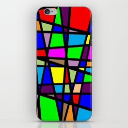 Vector Multicolored Pattern Design iPhone Skin