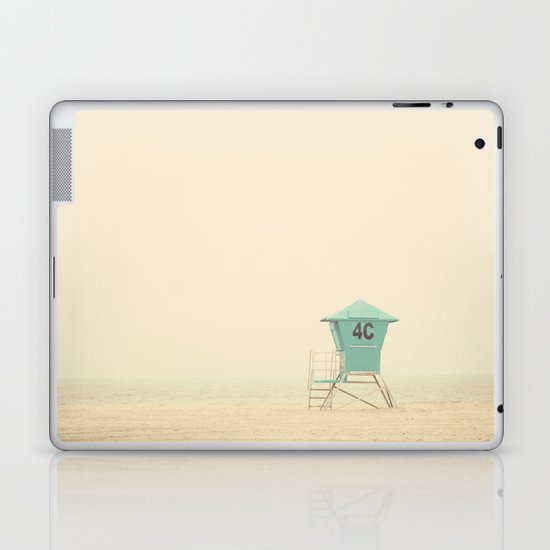 the sound of outer ocean on a beach ... Laptop & iPad Skin