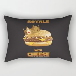 Royale with Cheese Rectangular Pillow