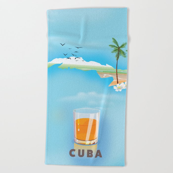 Cuba Beach Towel
