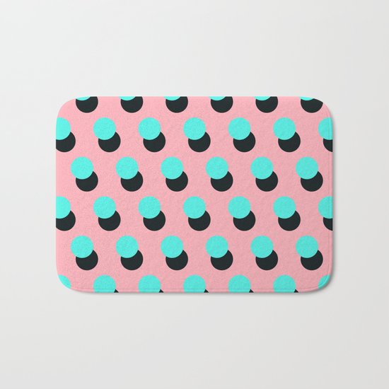 Memphis pattern 14 Bath Mat