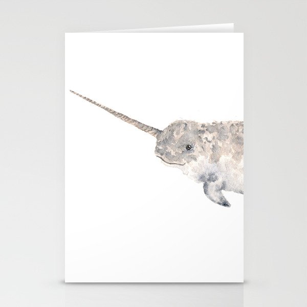 Narwhal Stationery Cards