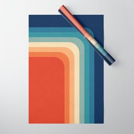Retro 70s Color Palette III Wrapping Paper