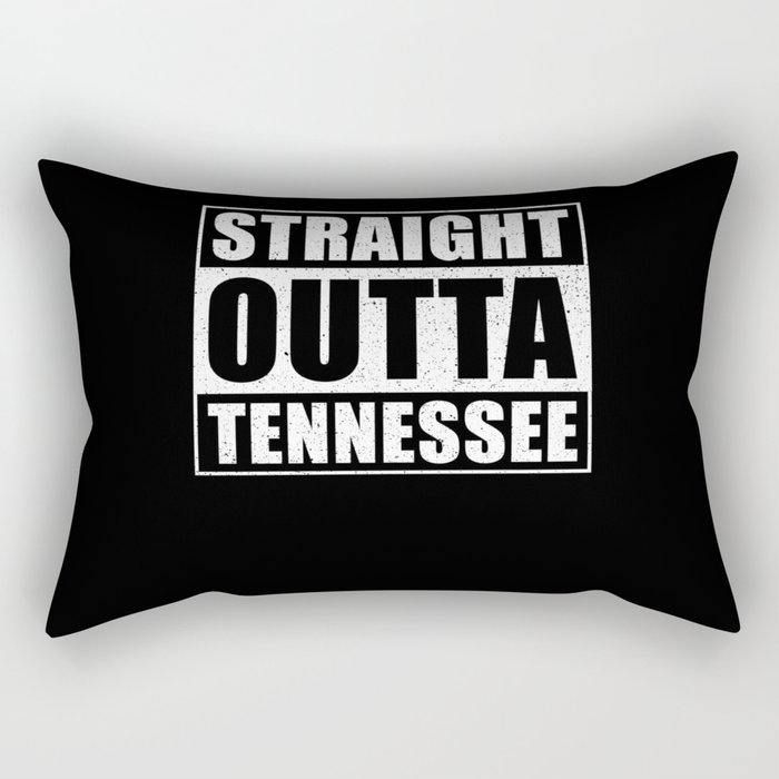 Straight Outta Tennessee Rectangular Pillow