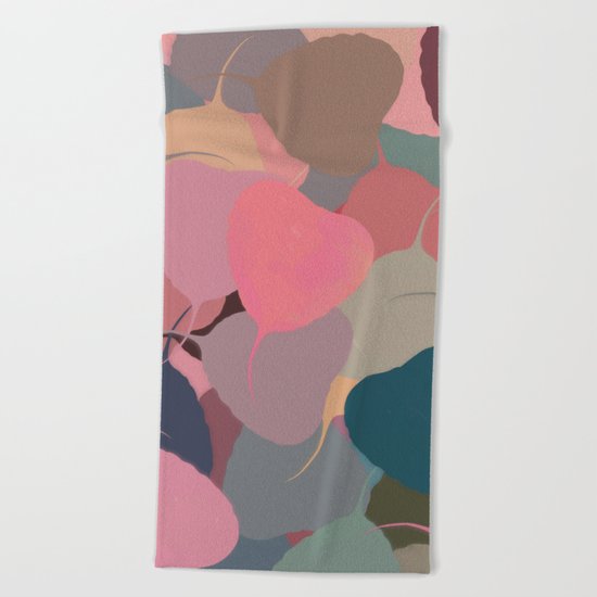 Bodhitree Leave Patten (Autum) Beach Towel
