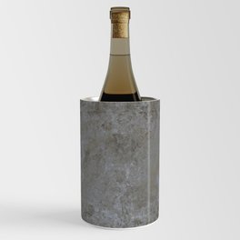 Grunge grey paint cement Wine Chiller