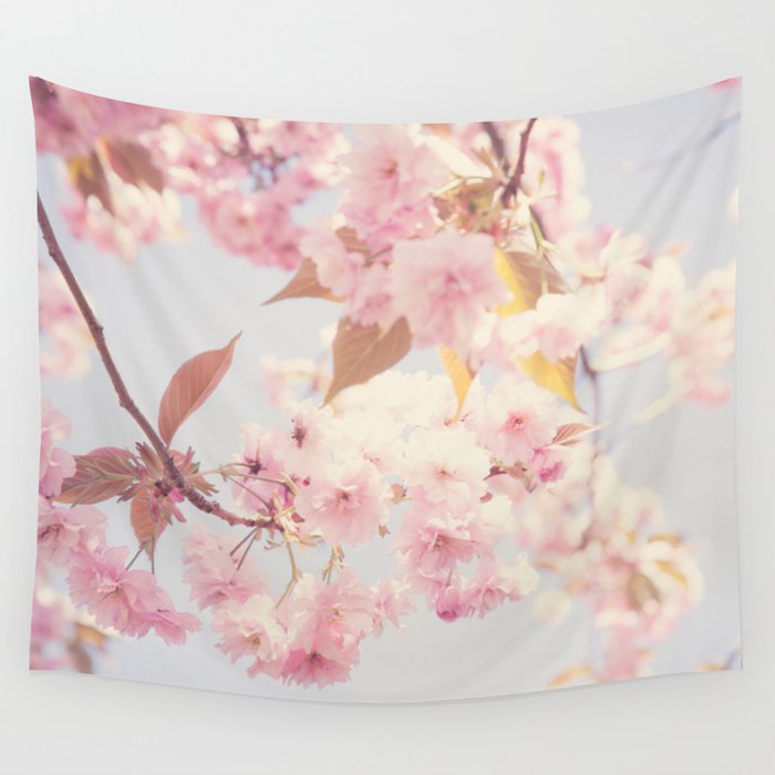 Cherry blossoms Wall Tapestry