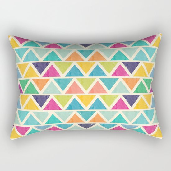 Lovely geometric Pattern II Rectangular Pillow