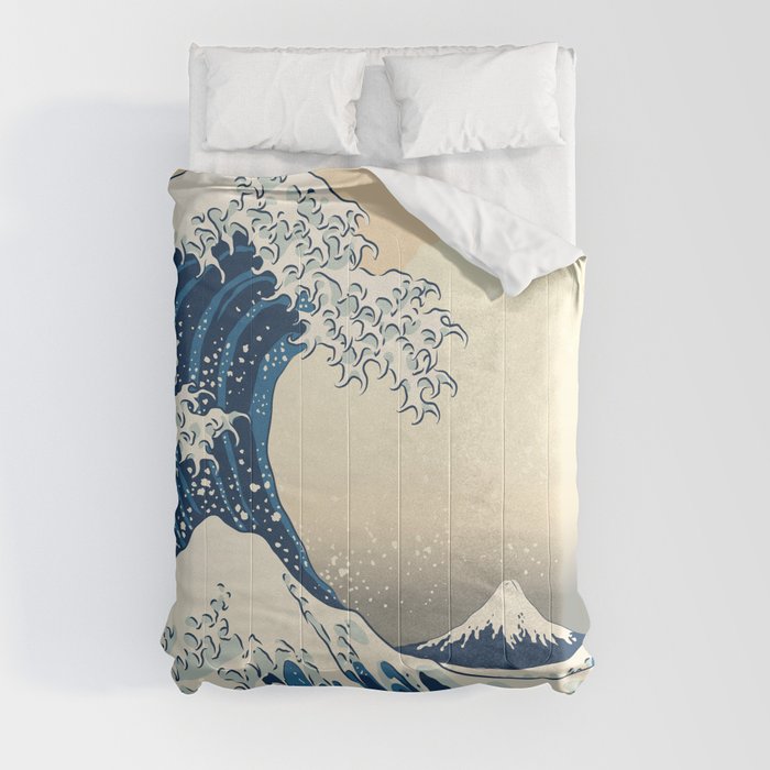 Great Wave Off Kanagawa Comforter