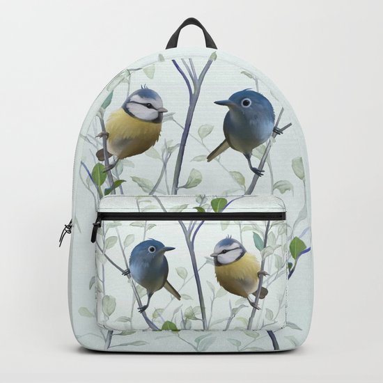 2 birds in tree Backpack