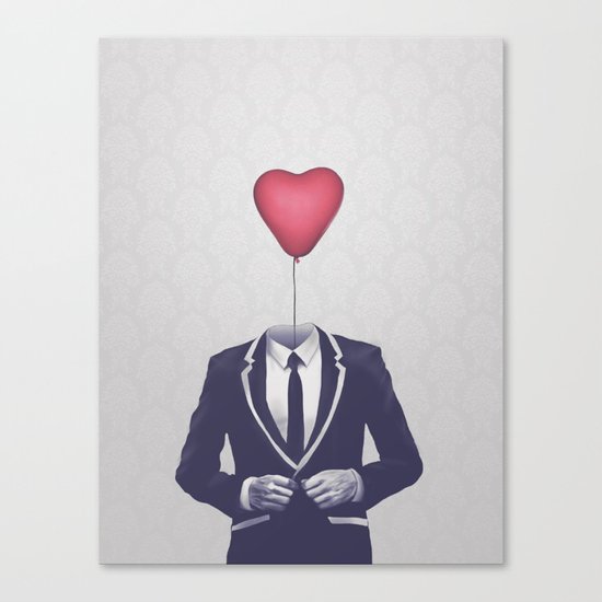 Mr. Valentine Canvas Print
