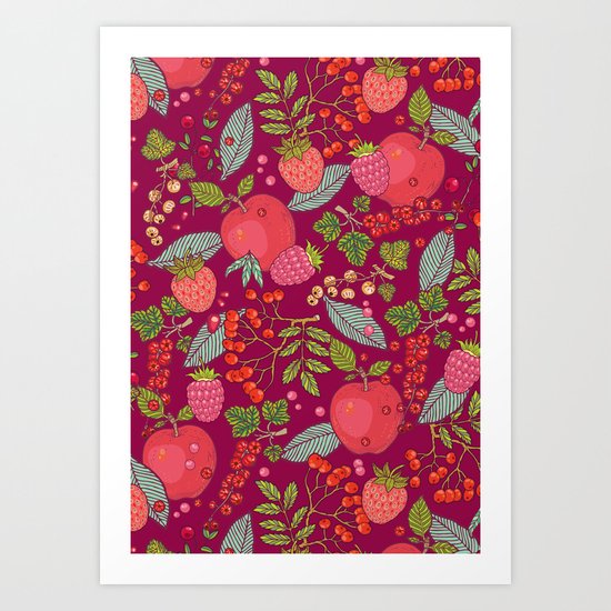 Red Art Print