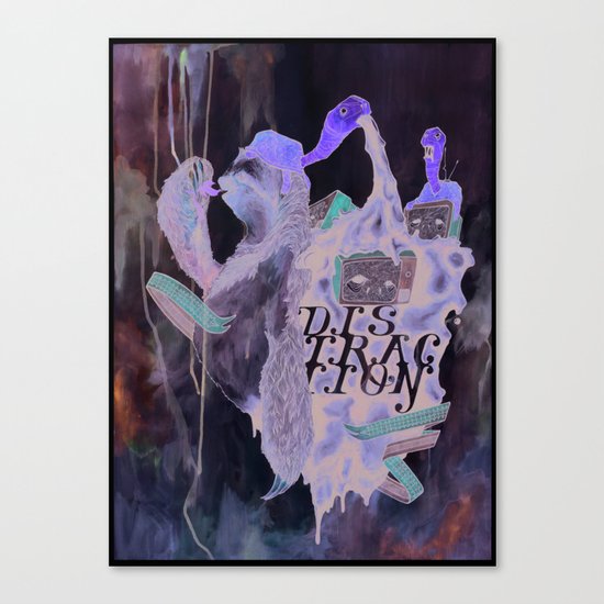 The Sloth Canvas Print