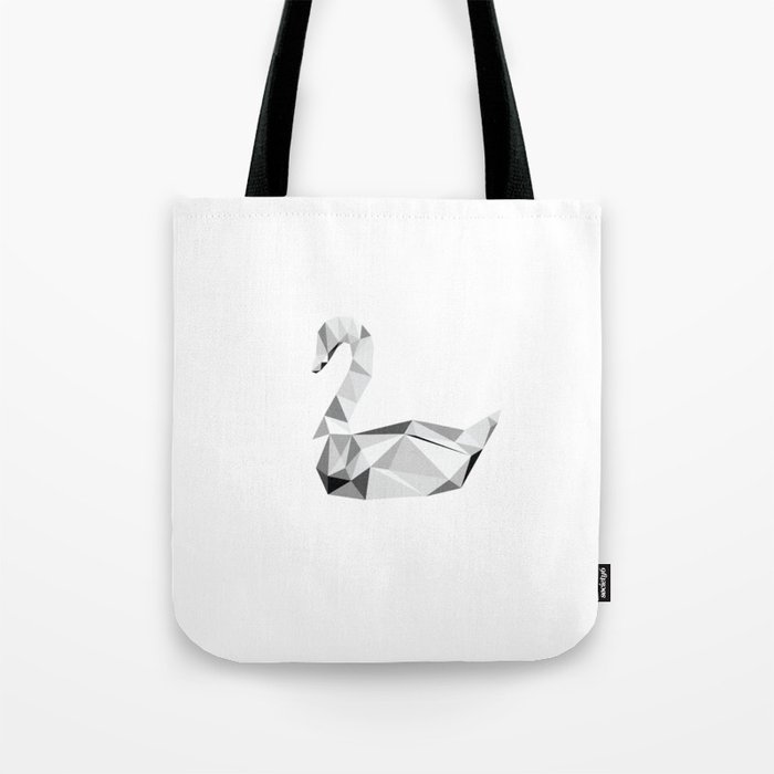 Crystal swan Tote Bag