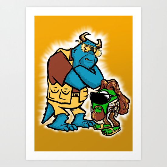 the big wazowksi Art Print
