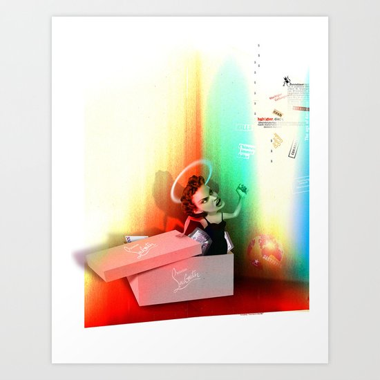 greed... Art Print