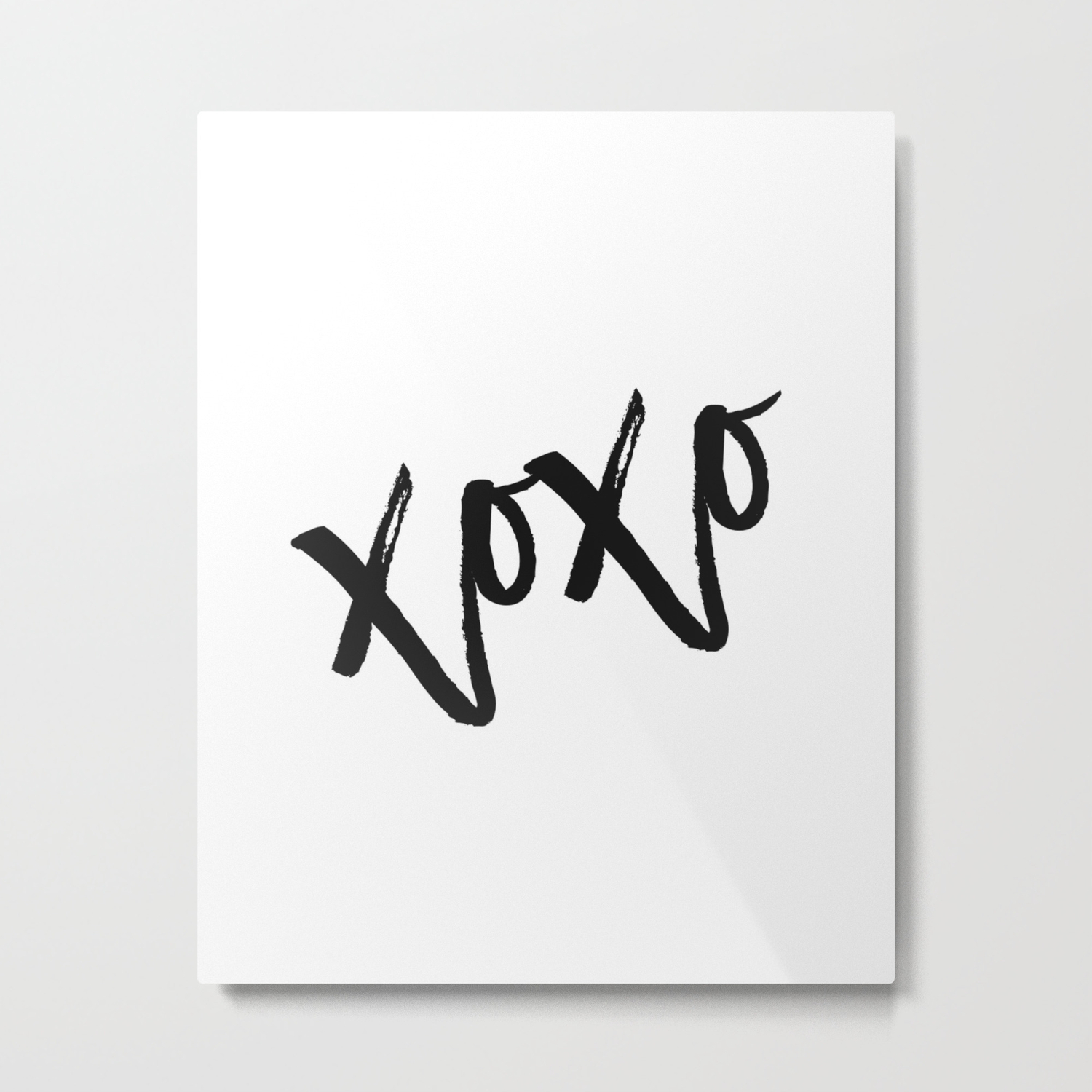 Fashion poster fashion wall art girl room art xoxo xo xo gossip girl quote movie quote metal print