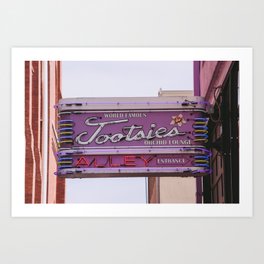 Tootsie's Orchid Lounge - Nashville Art Print