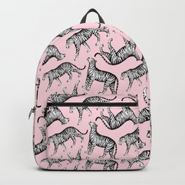 Tigers (Pink and White) Backpack