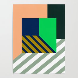 Abstract room c Poster