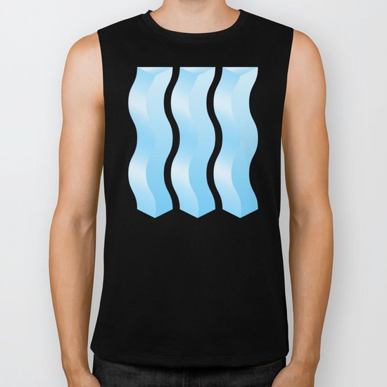 Geometric Vibes: Wisdom Biker Tank