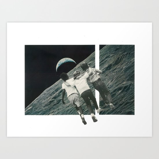 the long road home Art Print