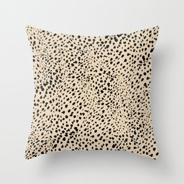 Leopard print Throw Pillow