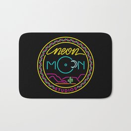 Neon Moon Studios Logo Rectangle Bath Mat