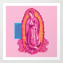 Virgen de Guadalupe Art Print