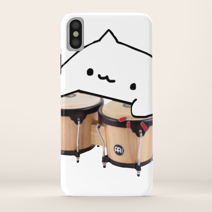  Bongo  Cat  iPhone Case  by adjua Society6