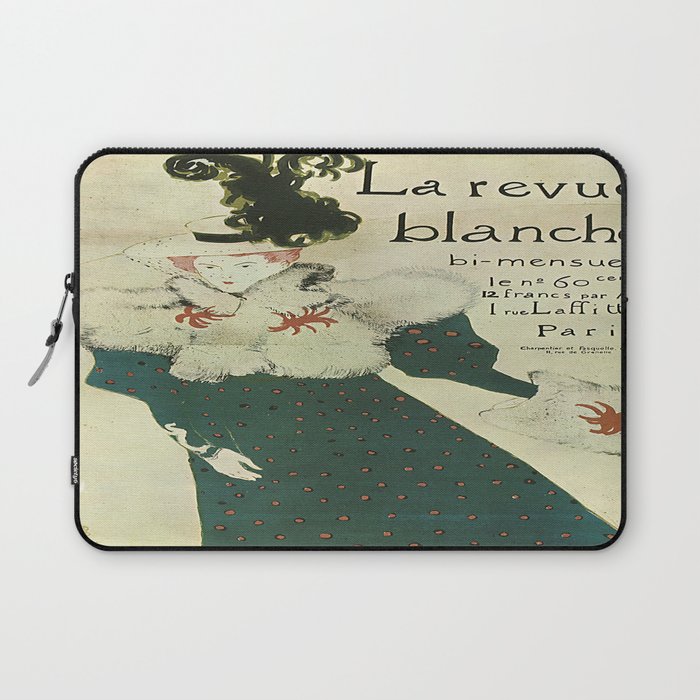 Vintage poster - La Revue Blanche Laptop Sleeve