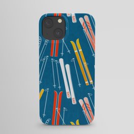 Colorful Ski Pattern iPhone Case