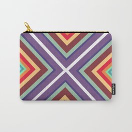 Colorful Lines Carry-All Pouch