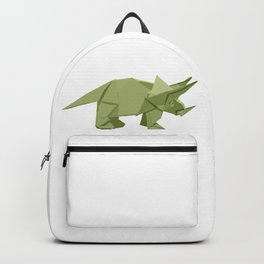 Origami Triceratops Backpack